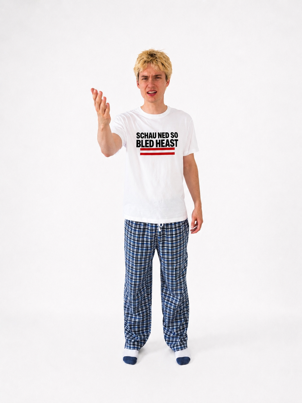 "Schau ned so bled" Leibal (Shirt)